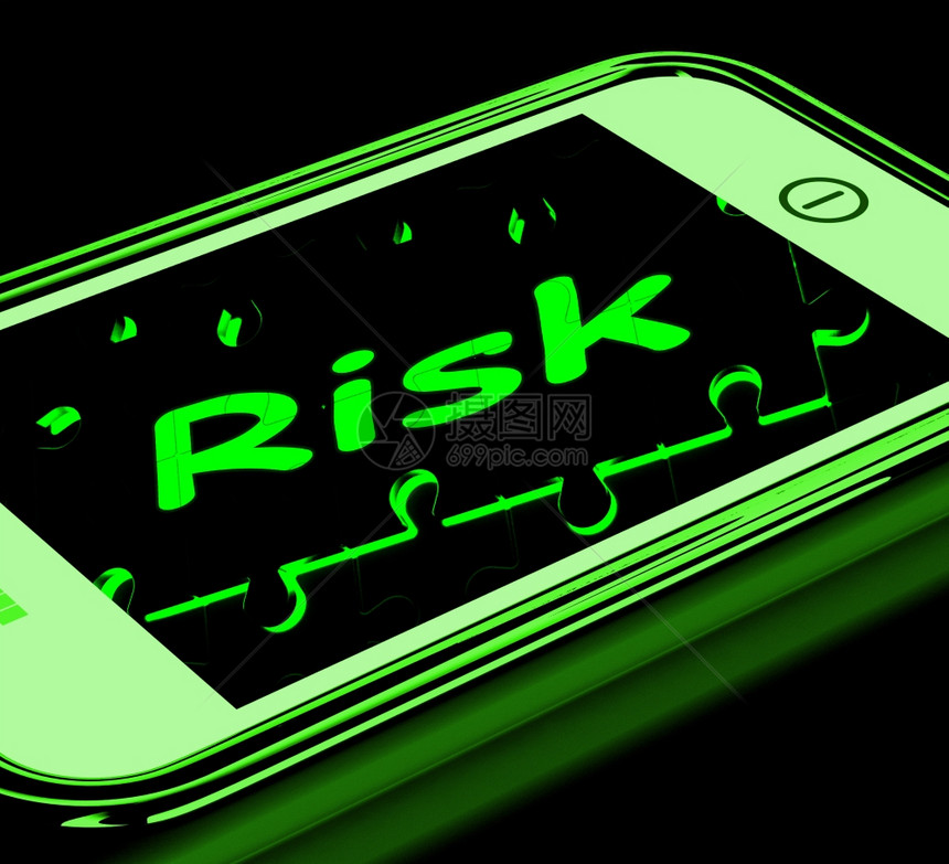 智能手机显示不稳定局势或货币危机的风险图片
