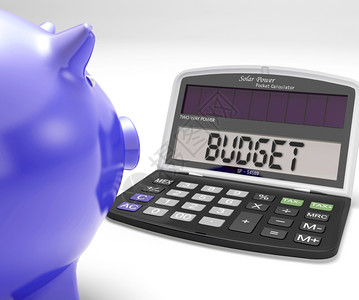预算计器显示支出和成本管理图片