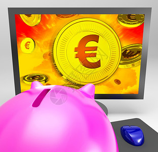 欧洲货币展示金融财富和繁荣图片