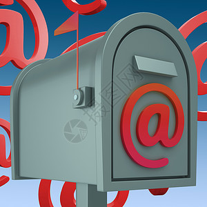电子邮件箱显示信和邮件图片