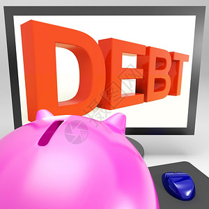 监测显示金融麻烦或破产的债务图片