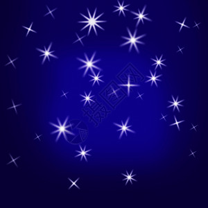 闪星背景意味着烁银河系或宇宙图片