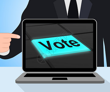 未定Vote按钮显示选项投票或择背景