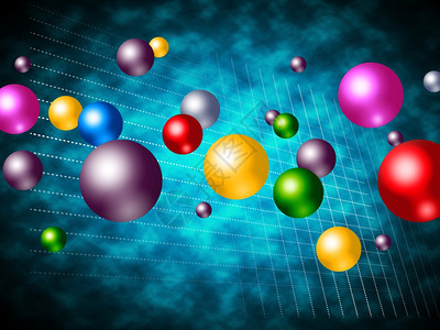 爆炸球体指导泡和光谱图片