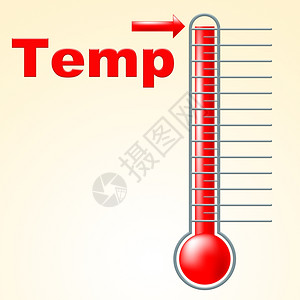 温度显示摄氏计和夏季图片