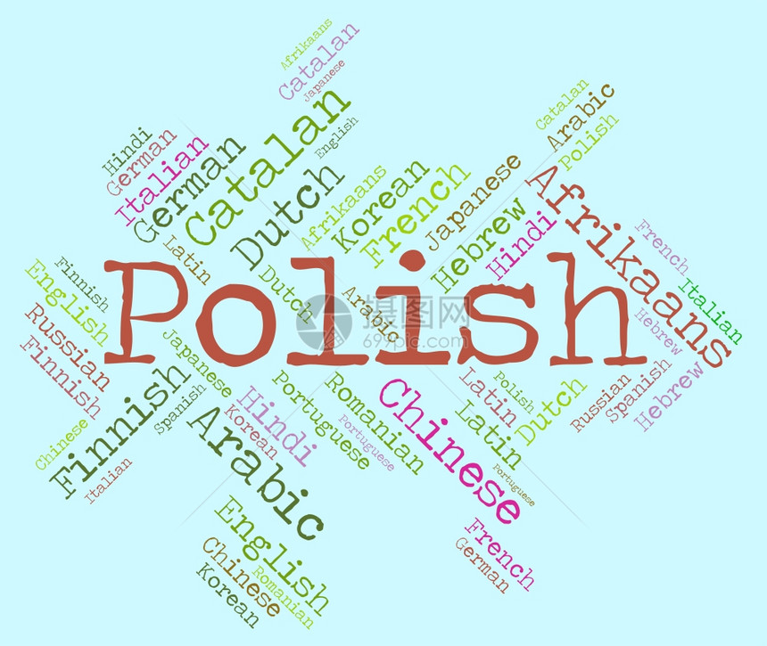 波兰语言词汇和交流图片