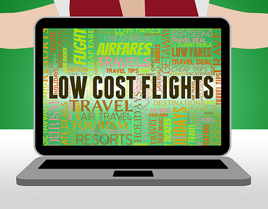 低费用的飞机旅行图片