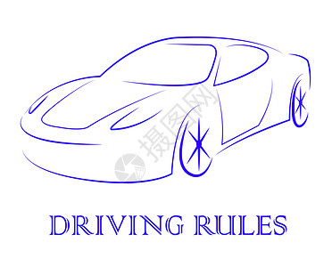客车和司机的驾驶规则背景图片