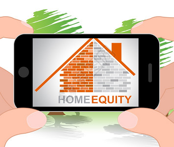 代表财产价值和资的与家庭权电话3d背景图片