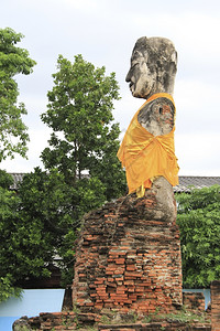 阿尤塔亚神庙佛像图片