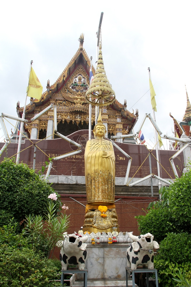 泰国曼谷华兰榜金佛寺图片