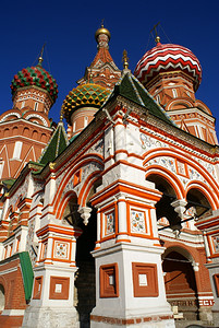 莫斯科红广场圣巴西尔大教堂图片