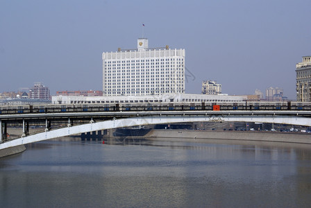 桥梁河道建筑和Moscoe河图片