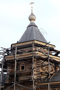 俄罗斯摩尔曼克新木修道院教堂图片