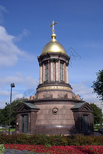 俄罗斯圣彼得堡的俄罗斯教堂图片