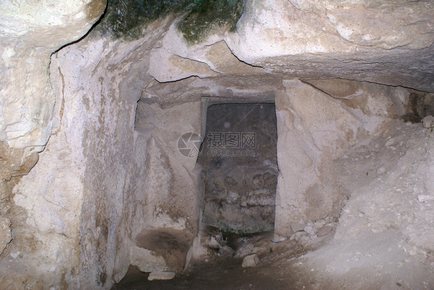 土耳其Bodrum陵墓洞穴图片