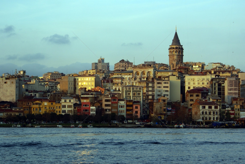土耳其伊斯坦布尔加拉塔和金角图片