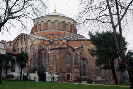 土耳其伊斯坦布尔Topkapi宫殿圣伊雷娜教堂图片