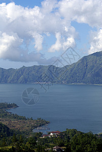 巴厘岛GunungBatur湖和Vulcano图片