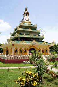 缅甸曼德勒明贡布玛的塔图片