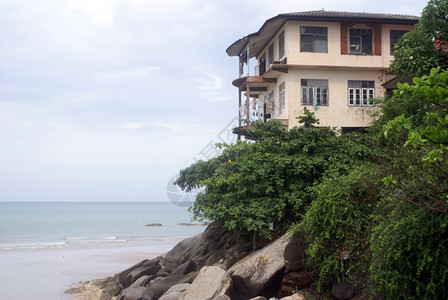 泰国华欣海岸上的房子图片