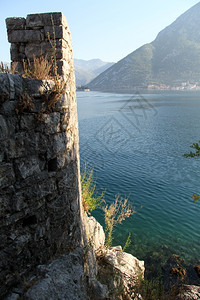 黑山博卡科托尔斯海岸堡垒墙图片