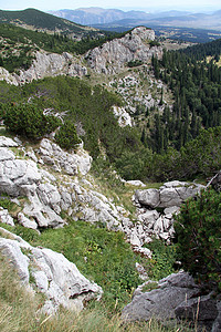 黑山杜米托的山景图片