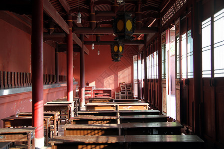 长华老孔子寺的教室图片
