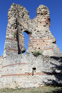 保加利亚库拉旧塔的废墟图片