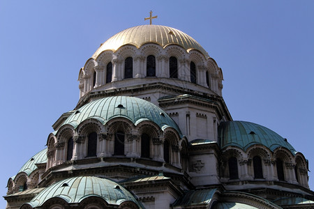 保加利亚AlexanderNevsky教堂的多梅斯图片