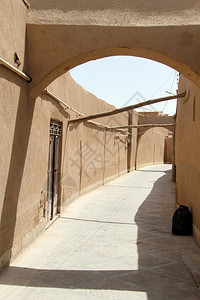 伊朗Yazd老城的窄街小图片
