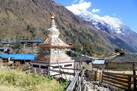 尼泊尔佛教区图片