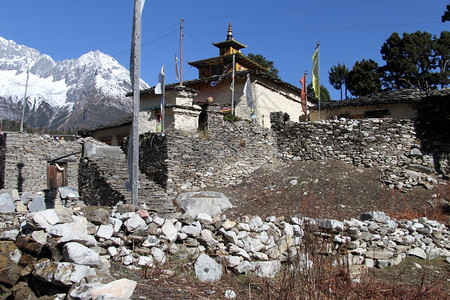 尼泊尔Samagoon佛教修道院图片