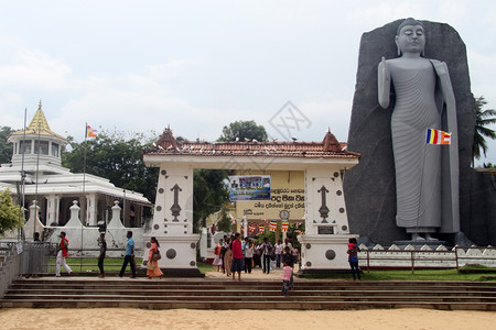 Dondra修道院在斯里兰卡的入口图片