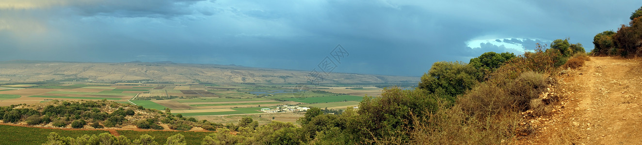 以色列加利的Hula山谷图片
