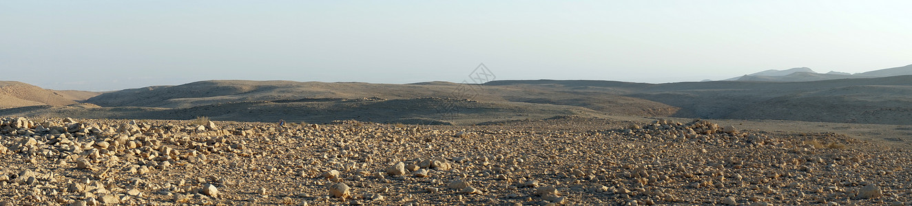 以色列内盖夫沙漠全景图片