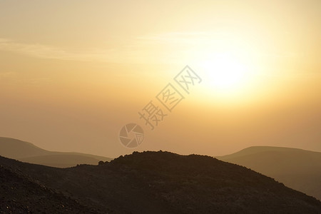 以色列内盖夫沙漠日出图片