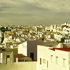 西班牙城白宫空中景象图片