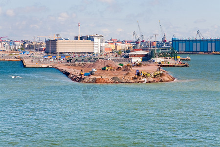 赫尔辛基港新建码头图片