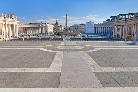 圣彼得广场埃及方尖碑意大利罗马图片