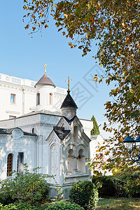 雅尔塔Livadiya宫十字礼堂教高清图片