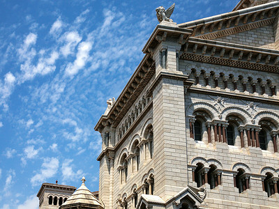 摩纳哥市圣尼古拉斯大教堂摩纳哥高清图片