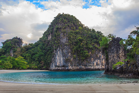 科洪岛Krabi泰国热带海滩风景图片