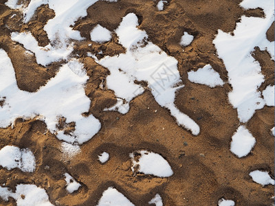 雪和沙子背景图片