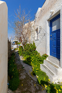 希腊密科诺斯岛希腊乔拉密科诺斯典型建筑图片