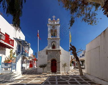 希腊米科诺斯岛希腊的传统建筑图片