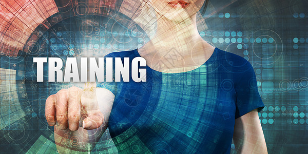 妇女培训技术在屏幕上大力宣传妇女培训技术图片