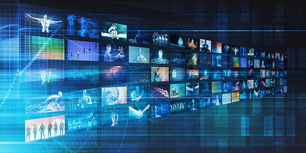 数字营销视频分析作为一种技术概念多媒体高清图片素材