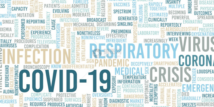 新冠新冠传染疾医疗概念图片