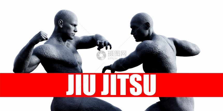Jiujitsu级战斗体育背景Jiu图片